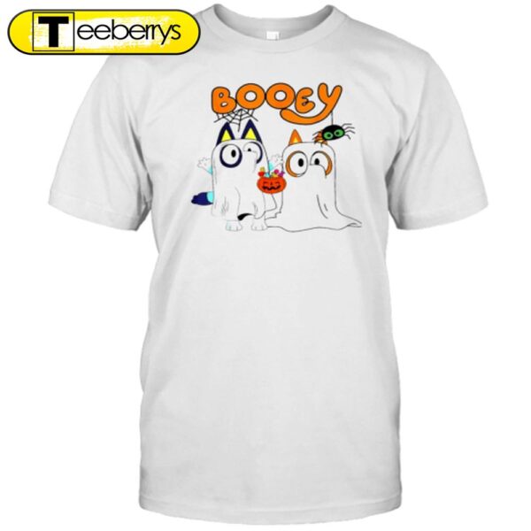 The Bluey Ghost Booey Halloween T-Shirt