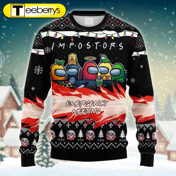 The Impostors From Among Us Ugly Sweater