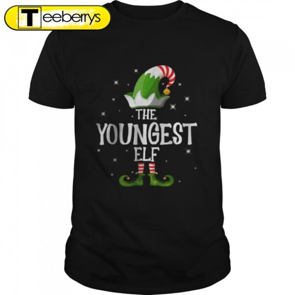 The Youngest Elf Family Matching Group Christmas Shirts