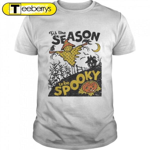 Tis The Season To Be Spooky Pumpkin Patch Halloween T-Shirts