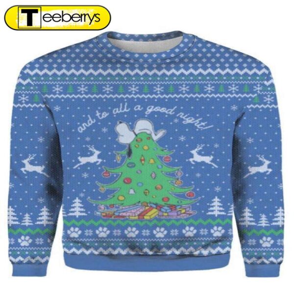 To All A Good Night Ugly Christmas Sweater – Festive and Fun Holiday Attire