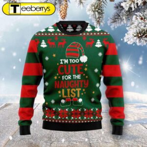 Too Cute Ugly Christmas Sweater…