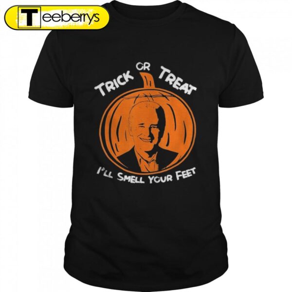 Trick Or Treat Joe Biden Pumpkin Costume Happy Halloween T-Shirts