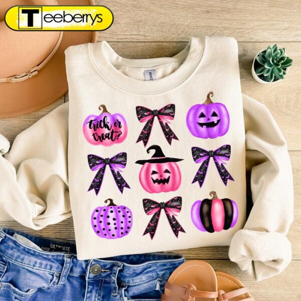 Trick Or Treat Pumpkin Halloween Shirt