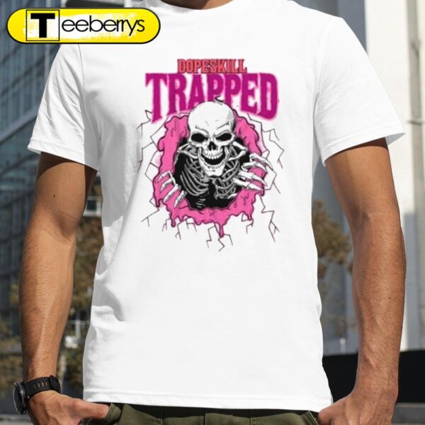 Triple Pink Dunk Low Dopeskill Trapped Halloween T-shirts