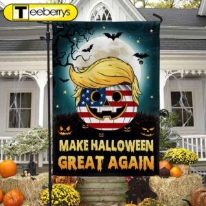 Trump Halloween Flag Make Halloween…