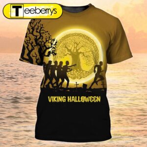 Viking Halloween Pattern Sublimation On…