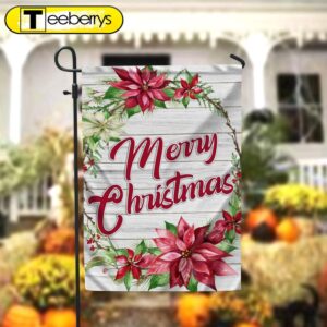 Welcome Flag, Merry Christmas House…