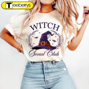 Witch Social Club Halloween Shirt