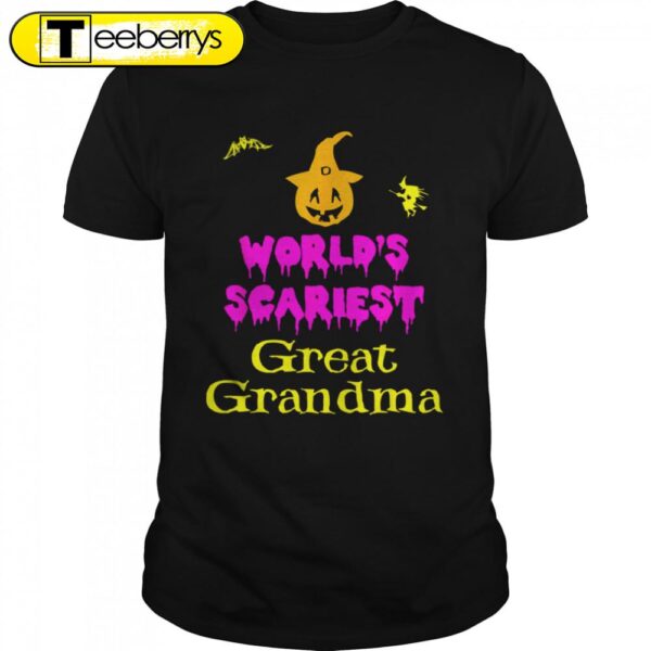 Worlds’s Scariest Great Lazy Easy Grandma Halloween T-Shirts