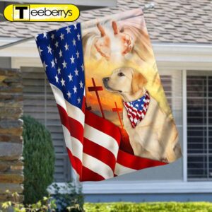 Yellow Lab Flag Labrador Retriever…